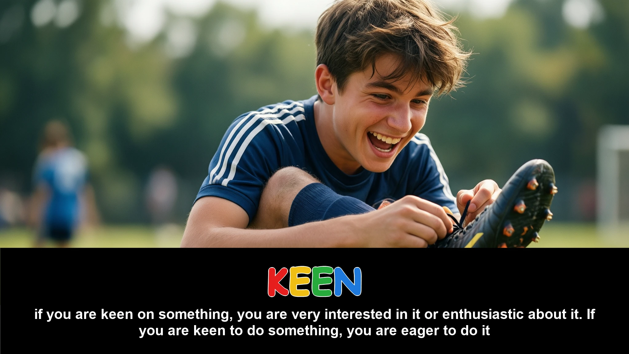 English Illustration for keen